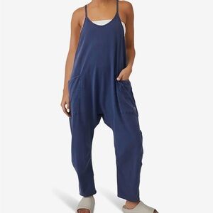 Free People Hotshot Onesie Indigo